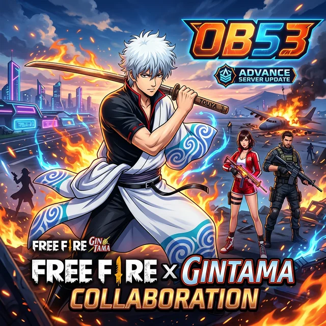 Free Fire MAX OB53 Advance Server Release Date & Gintama Collab Leaks (2026)